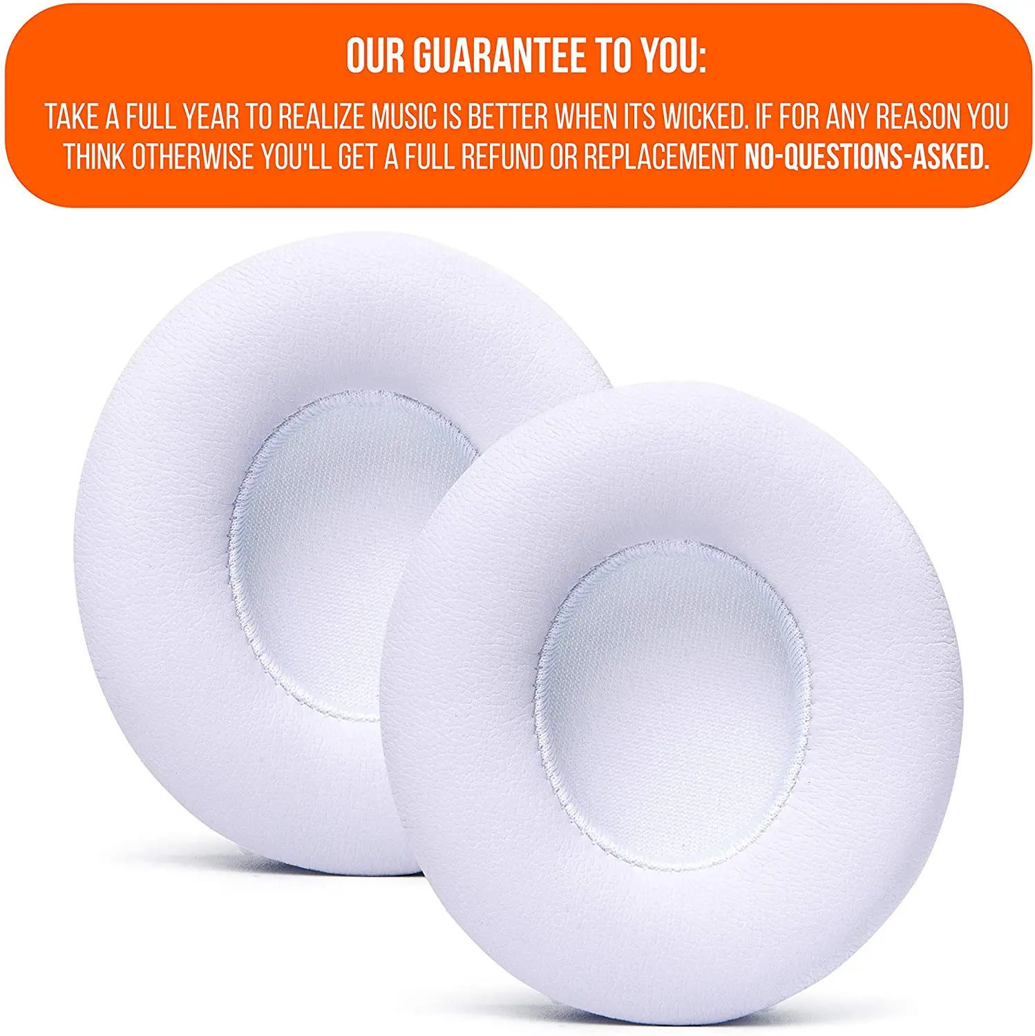 Cuscinetti Auricolari Di Ricambio Per Beats Solo 2 E 3 Di Evil Cuscini-Cuscinetti Auricolari Per Cuffie On-Ear Wireless Beats Solo 2 E 3-Soft L