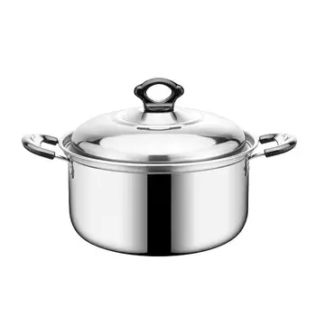 

Milk Pot Stainless Steel Soup Pot Small Milk Pot Korean Kitchen Cooking Bottle Pot Induction Cooker Small Pot Noodle Pot