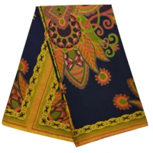 Анкара ткань java восковые принты ткань, Африканский воск ткань с Африканским принтом фабрика лидер продаж 6 ярдов хлопок ткань для вечернего платья батик нигерийский воск HJ-A34