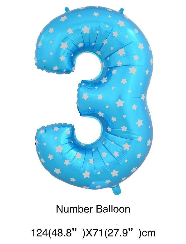 40-дюймовый большой с цифрами от 0 до 9 воздушных шаров в горошек синий розовый горошек Фольга воздушный шар большой Размеры 1 м с цифрами воздушный шар