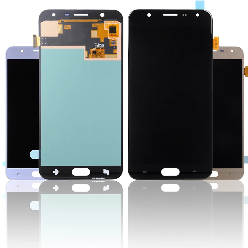 SUPER AMOLED 5,5 ''lcd для SAMSUNG Galaxy J7 Duo J720 J720F AMOLED lcd дисплей кодирующий преобразователь сенсорного экрана в сборе регулируемый