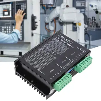 

Stepper Motor Driver DM556C Metal Housing Motor Driver DM542 Replacement 5/24 Universal