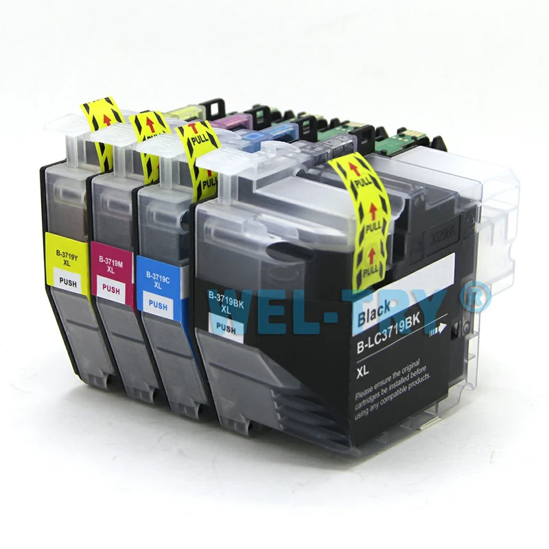 LC3719 чернильный картридж XL для brother MFC-J2330DW MFC-J3930DW J2330DW J3930DW, полные чернила с чипами, LC3719XL