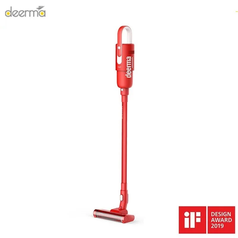

2019 New Youpin Deerma Red VC21 Cordless Handheld Vacuum Cleaner Lightweight Strong Sunction for Home and Car Cleaning