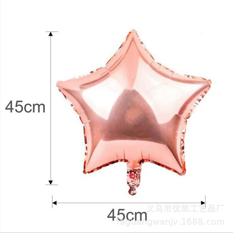 18 дюймов звезды воздушный шар с дизайном «любовь» посылка Свадебные украшения на вечеринку дня рождения украшение воздушный шар из фольги набор шара с цифрой