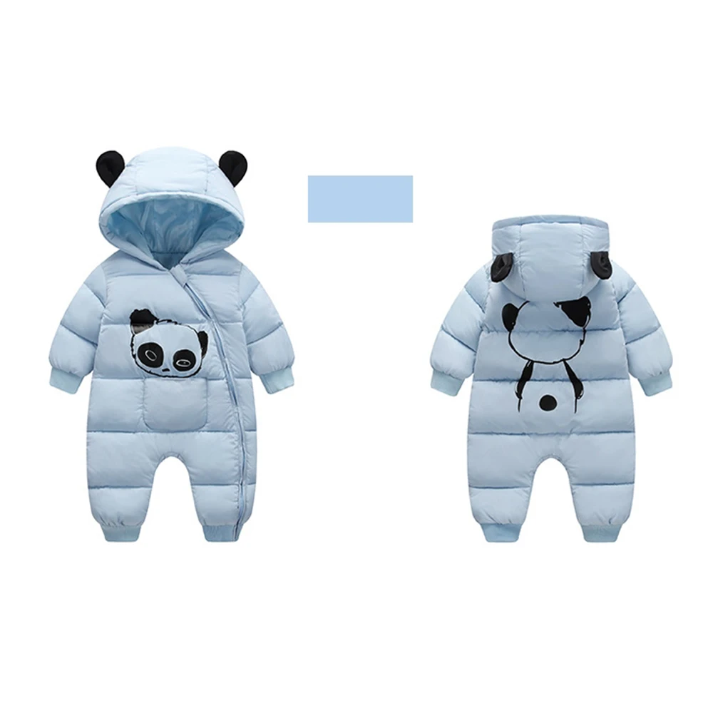 CYSINCOS/комбинезон для новорожденных; зимняя куртка с капюшоном для малышей; Комбинезоны из плотного хлопка; Детский костюм; теплые боди для младенцев; верхняя одежда