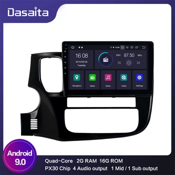 

HD 10.2" Touch Screen Autoradio Car 1 Din Android 9.0 for Mitsubishi Outlander 2014 2015 2016 2017 1080P Video GPS Navigator