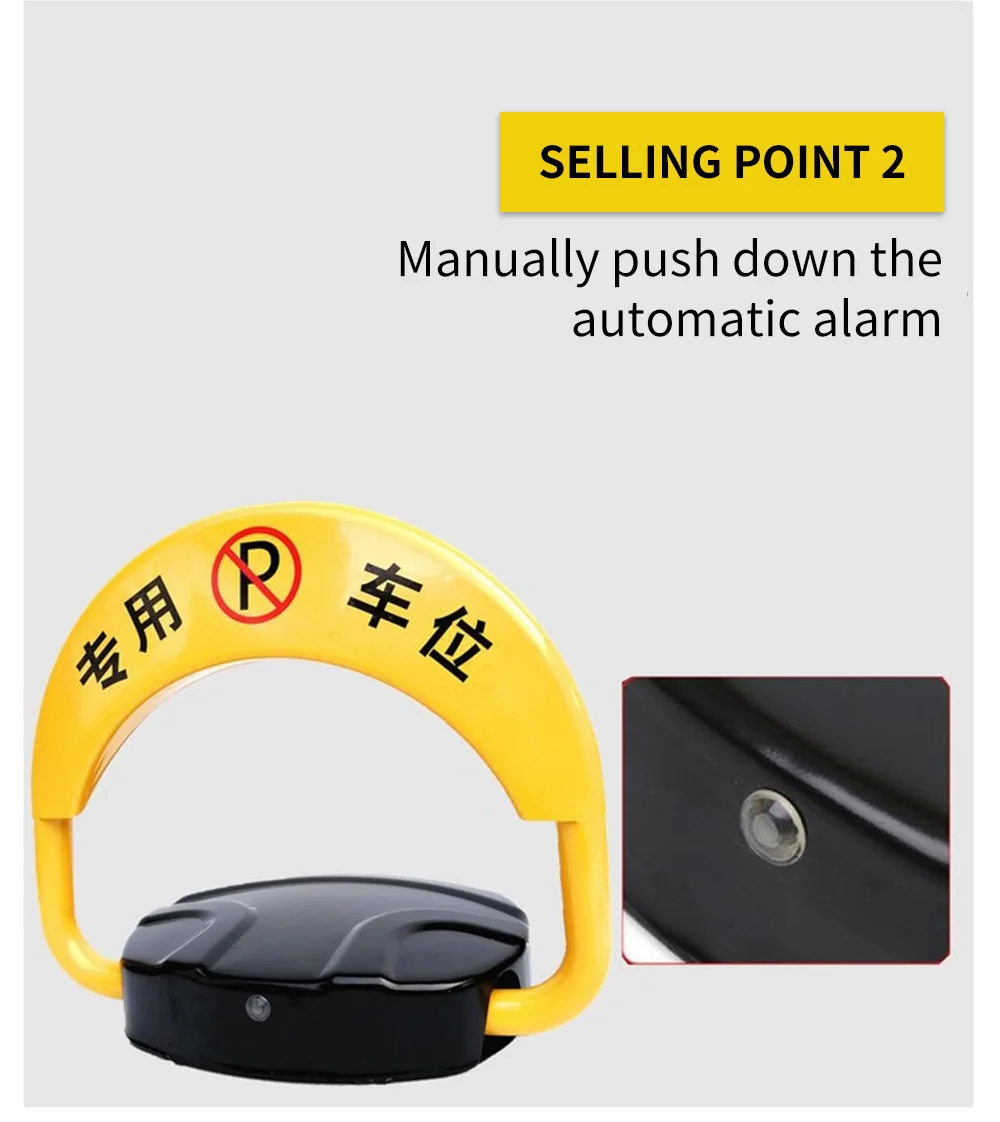 H36cc5a9d4d21499bbeaf1e5fee1747641 Automatic Parking Barrier for Dedicated Space Remote Control Sensor Car Lock Block Safety Anti Blocker Mallzona