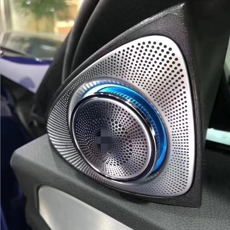Светодиодный окружающей среды светильник для Mercedes-Benz W205 W213 GLC s-класс на каждый день, 3 цвета/четырёхъядерный 64-разрядный процессор цвет поворотный ВЧ