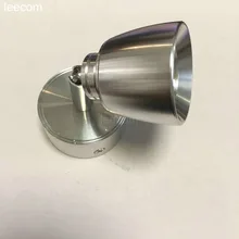 3 Вт поверхностный настенный светодиодный Cob Потолочный Epistar светодиодный потолочный светильник, регулируемый витой гибкий металлический точечный светильник