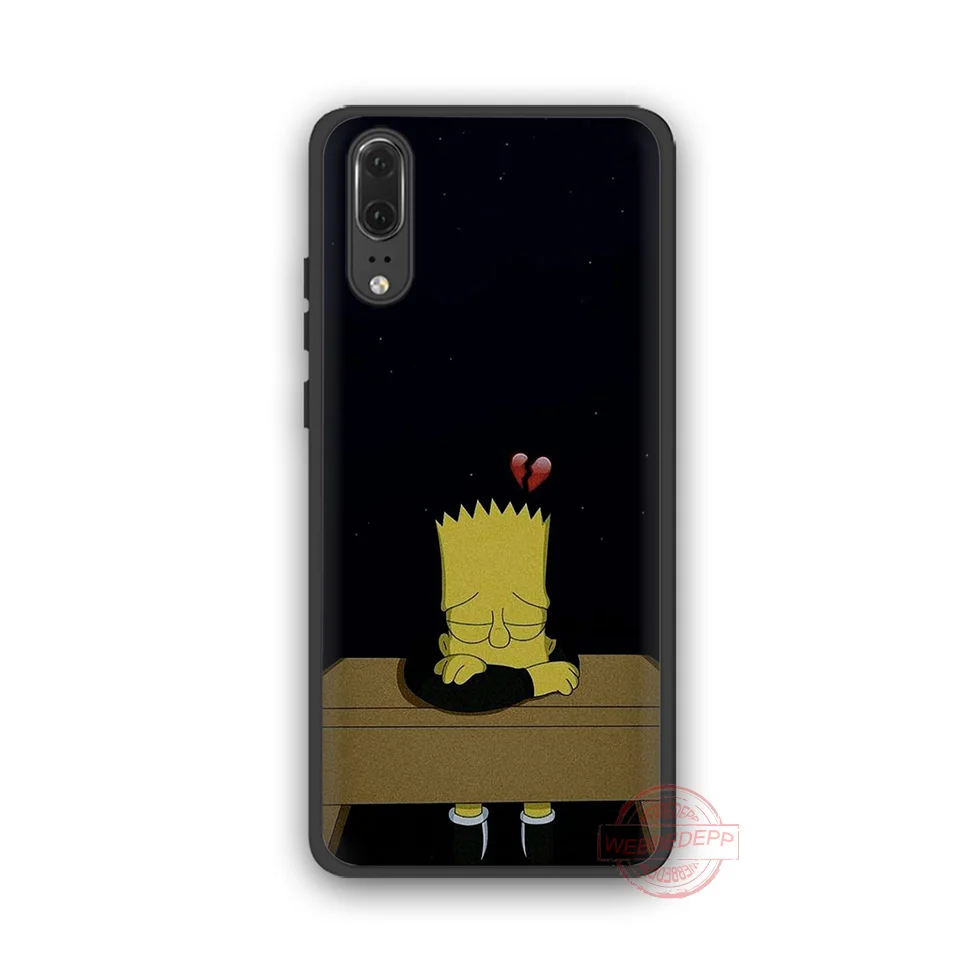 9 WEBBEDEPP The Simpson TPU phone case for Huawei P10 P20 P30 Lite Pro Y6 Y7 prime Y9 - Цвет: 9