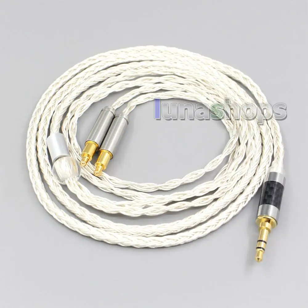 LN007241 16 Core OCC Silver Plated Headphone Cable For Audio Technica ATH ADX5000 MSR7b 770H 990H ESW950 SR9 ES750 ESW990