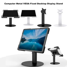 Support de tablette en métal, présentoir fixe de bureau, rotatif et évolutif, Base de Pc/Support, accessoires pour tablette et ordinateur