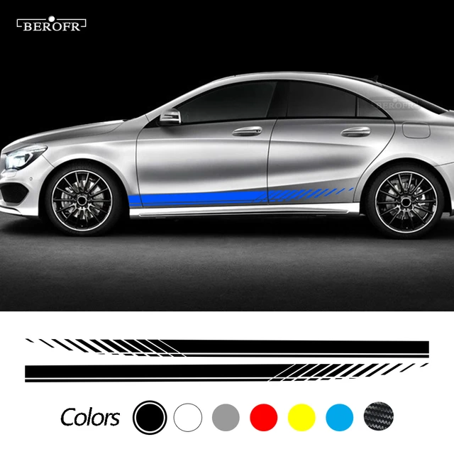 Edition 1 Car Hood Decal Side Stripes Skirt Sticker For Mercedes Benz CLA  Class CLA 45 AMG C117 X117 W117 C118 X118 Accessories - AliExpress