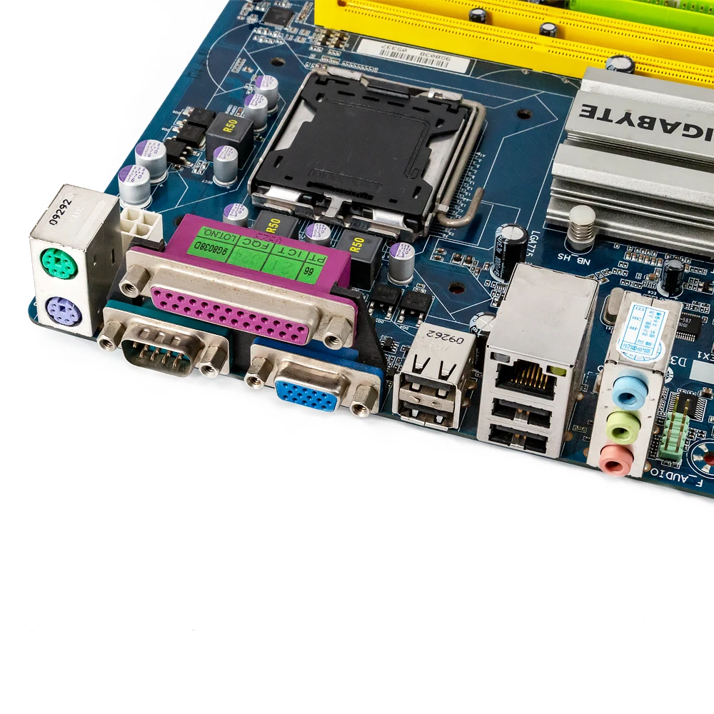 Материнская плата Gigabyte GA-G41M-ES2L для настольных ПК G41 LGA 775 DDR2 8G SATA2 USB2.0 Micro-ATX G41M-ES2L
