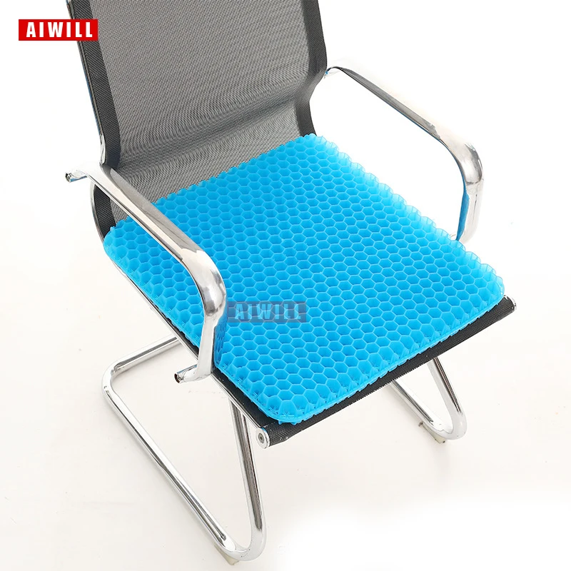 AIWILL extra-large cooling mat cushion cellular gel are suitable for outdoor office of leather sofa cushion cold summer