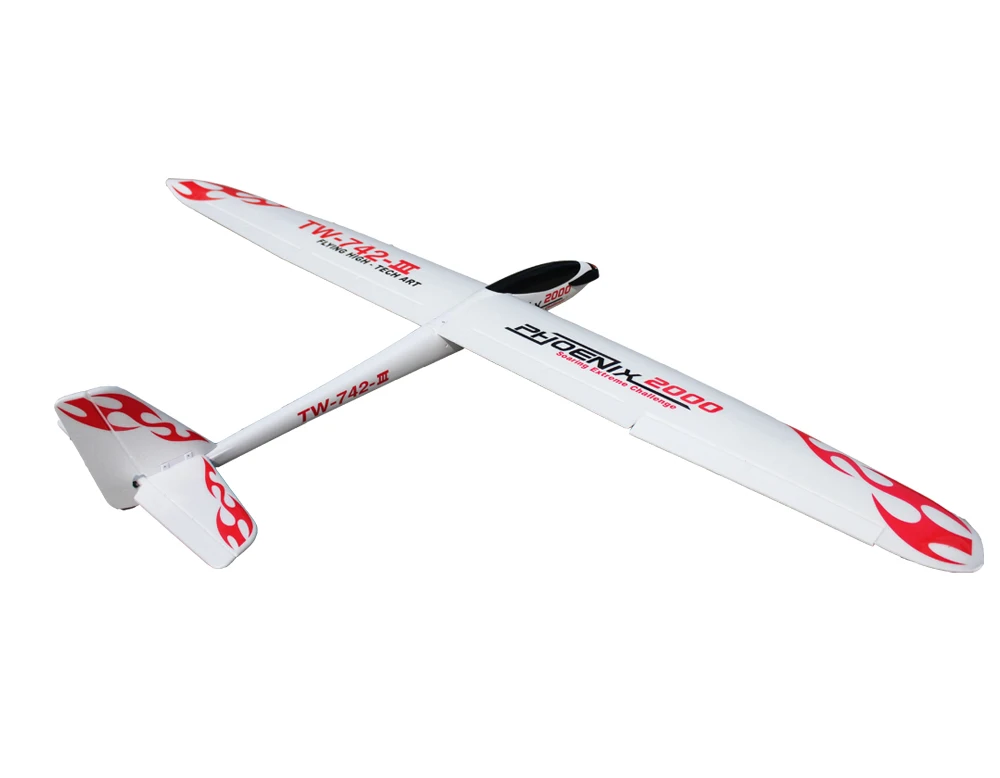 Volantex Феникс 2000 RC RTF планер модель самолета W/двигатель сервопривода 30A ESC Батарея