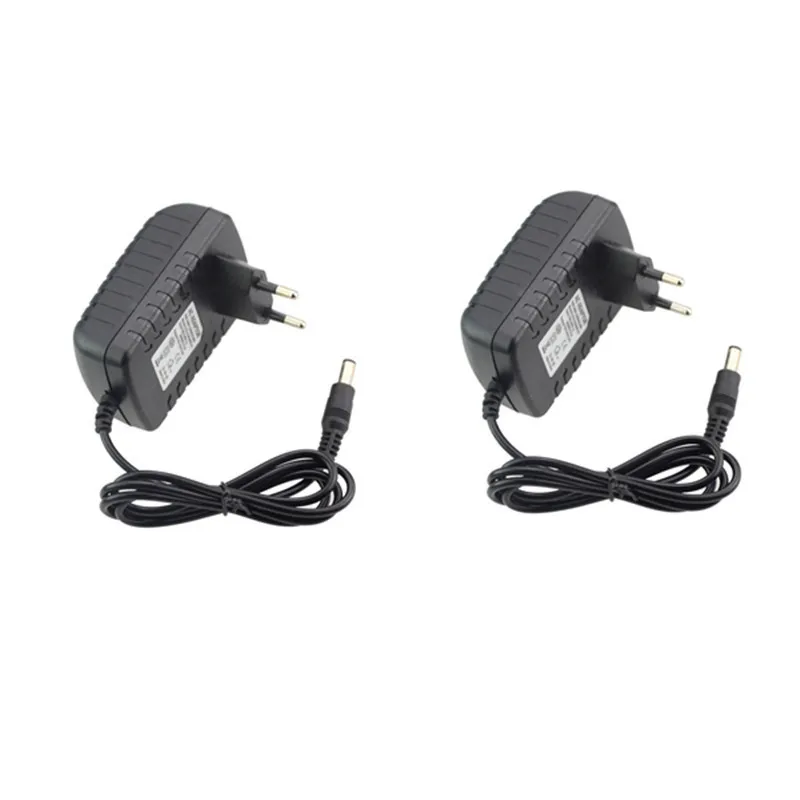 

10pcs 6pcs 2pcs 2A Power Supply Adapter 12V AC 100V-240V lighting transformer Converter for RGB LED Strip Light UK US EU AU