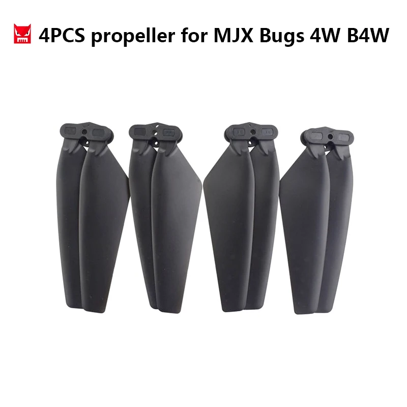 4 шт. Пропеллер для MJX Bugs Вт B4W EX3 D88 HS550 складной Дрон пропеллер аксессуар в rc