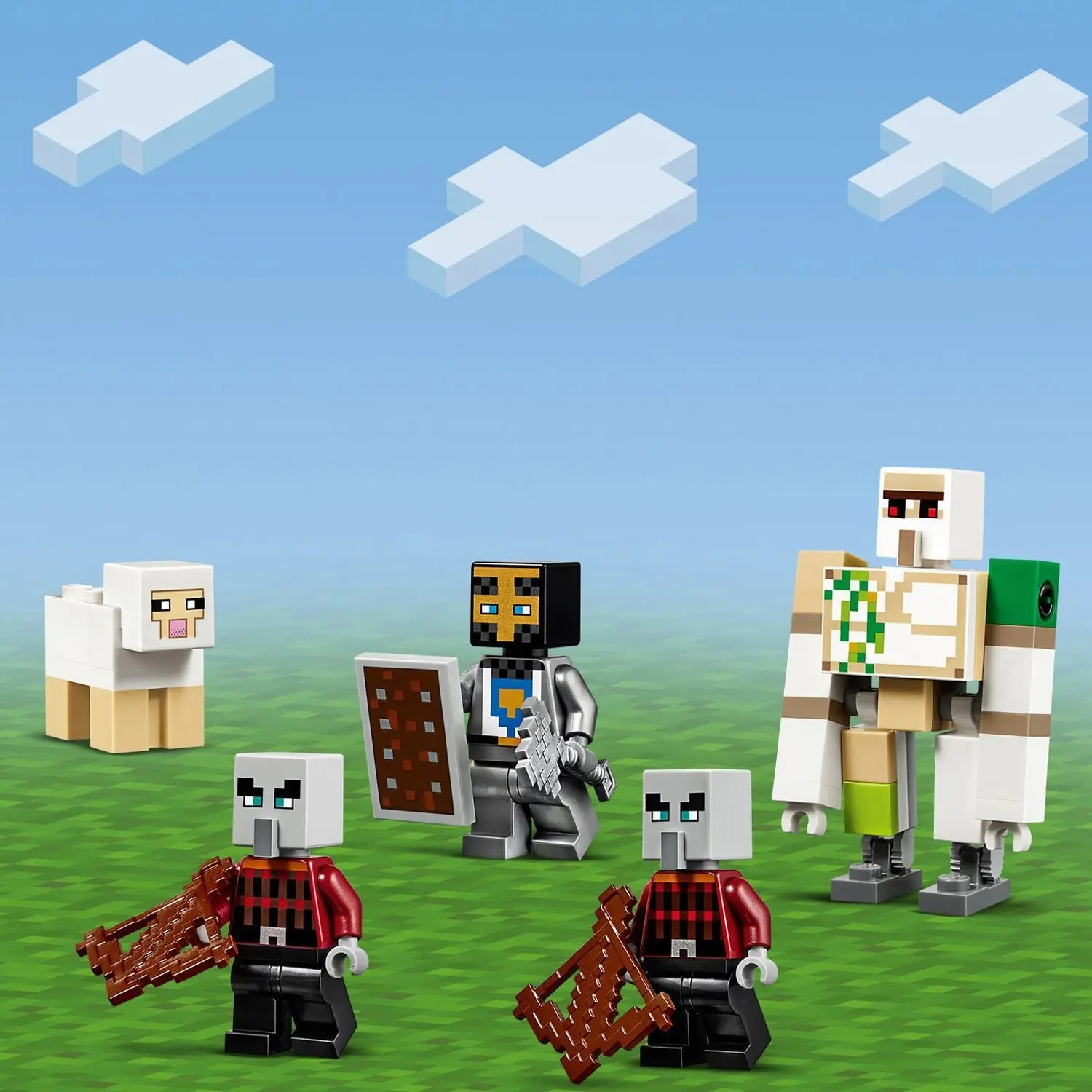 Designer Lego Lego Minecraft outpost robbers 21159 Designer Lego Lego Minecraft outpost robbers 21159