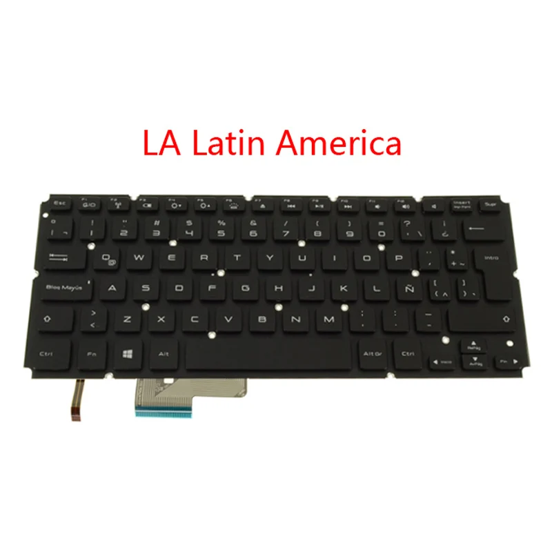 Клавиатура для ноутбука Dell для XPS 14 L421X 15 L521X с подсветкой в Швейцарию Великобритания LA костюмы для латиноамериканских танцев японский JP 0J8CVV 077JRD 0F482R