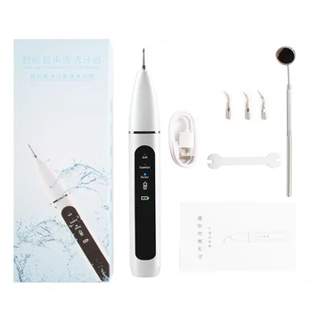 

Home Ultrasonic Dental Scaler Portable Electric Tooth Scaler Smart Screen Water Tooth Cleaner 3 Mode Dental Scaling Tools