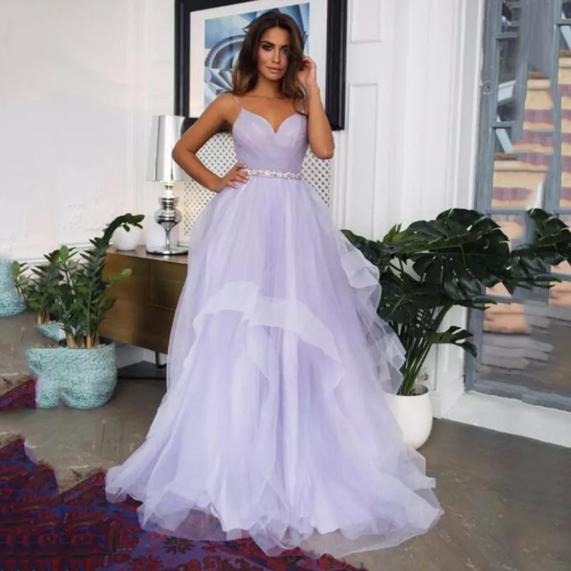 purple princess prom dress