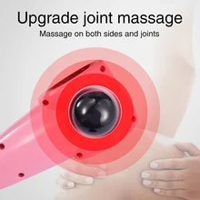 Вибрация Регулируемая всего тела мышцы расслабить перезаряжаемый портативный ноги ручной массажер фасции стук беспроводной электрический назад