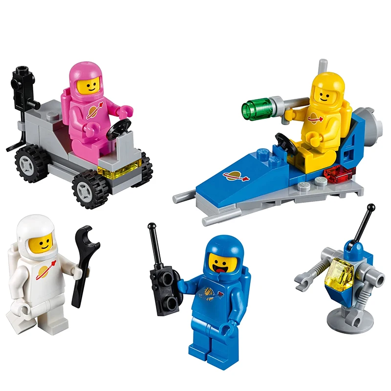 

New Legoingly Movie 2 Toys Benny's Space Squad Compatible Legoingly Movie 2 75257 Buildin Blocks Toys for Children Birthday Gift
