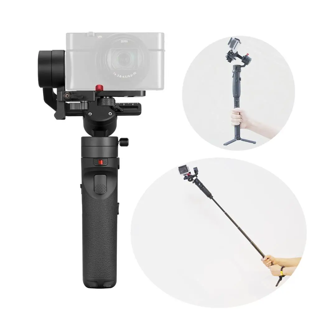 Zhiyun Crane M2 3-осевой Карманный Стабилизатор Для беззеркальных камер смартфонов Gopro стабилизатор vs G6 плюс DJI Ronin S Max мы собрали воедино
