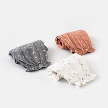 Летние противомоскитные штаны для малышей новые стильные тонкие штаны для девочек 0-3 лет 1 дышащие штаны-фонарики в западном стиле для малышей