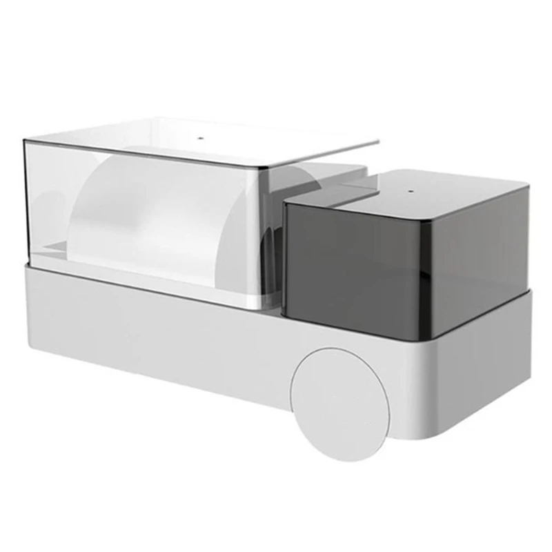 

2 In 1 Waterproof Bathroom Toilet Paper Holder Tissue Box Garbage Bag Storage Box Bathroom Shelf Multifunctional Toilet Paper Ra