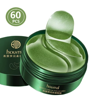

Hydrogel Eye Mask Seaweed Moisturizing Hydrating Care Eyes Patches 60PCS Remove Dark Circle Sleeping Patch For Korean Collagen P