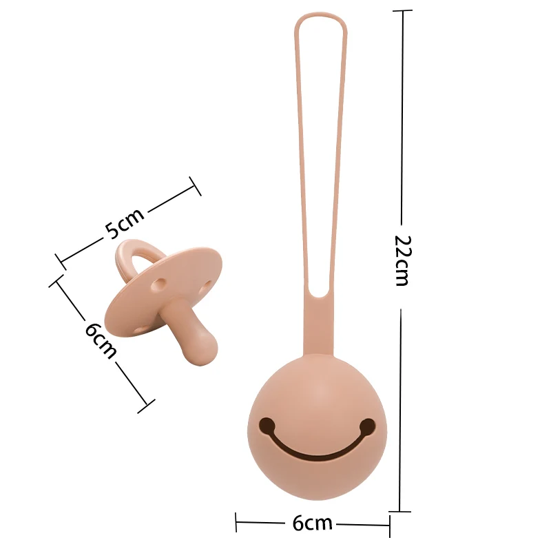 Safe Silicone Easy to Clean Soother Dishwasher Container Box Handy Pacifier Pocket Solid Travel Storage Pacifier Holder