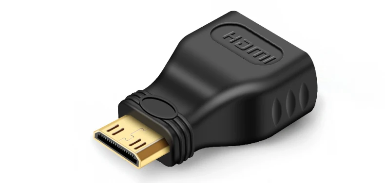 Мини HDMI в HDMI цифровой аудио конвертер позолоченный мини HDMI удлинитель HDMI 4K удлинитель адаптер для HDTV преобразования Peojector