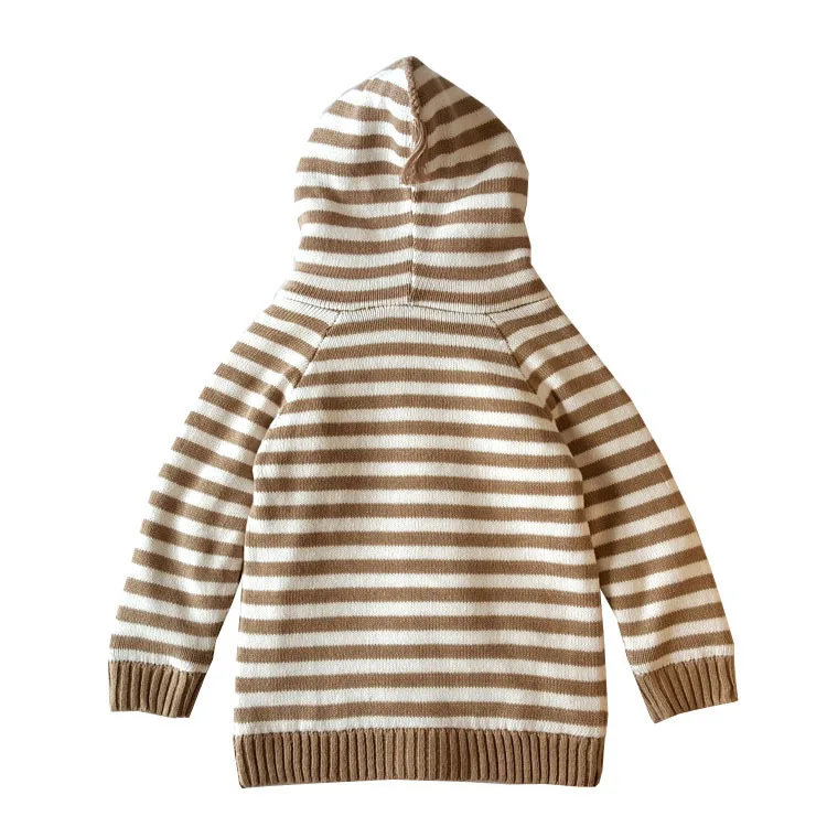 Children's Plus Velvet Sweater Baby Boy Girl Cotton Thicken Sweater Kids Thicken Warm Outdoor Coat Infant Sweater Wholesale