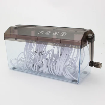 

A4 Paper Shredder Shredded Paper Manual Hand Paper Shredder Document File Handmade Straight Cutting Machine For School Office