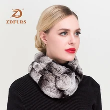ZDFURS* женский шарф из натурального меха высокого качества Роскошный большой мех кролика рекс шарфы толстые теплые зимние модные брендовые новое поступление