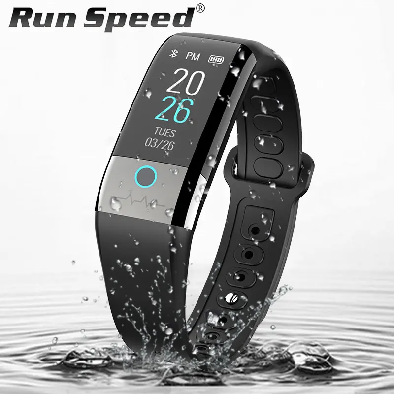 

X1 Sports Bluetooth Men Smart Bracelet PPG + ECG Watch Blood Pressure Heart Rate IP67 Waterproof Fitness Tracker Smartwatch