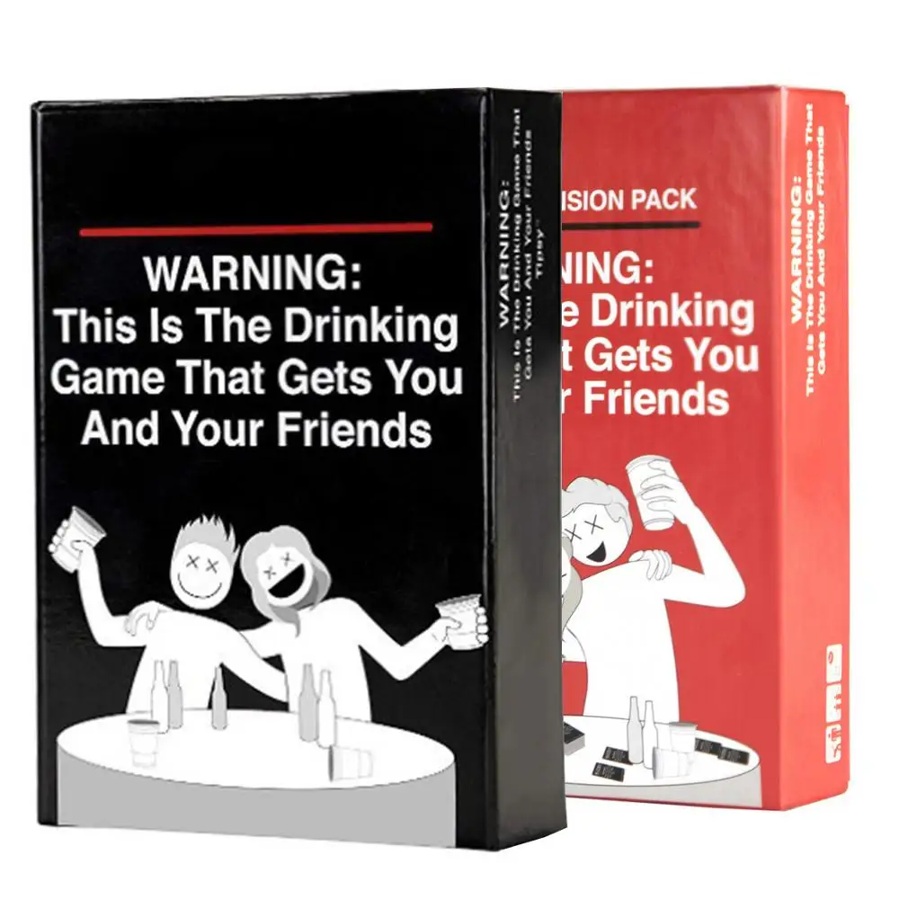 

This is The Drinking Card Game or Board Game Get Your Friend Pissed