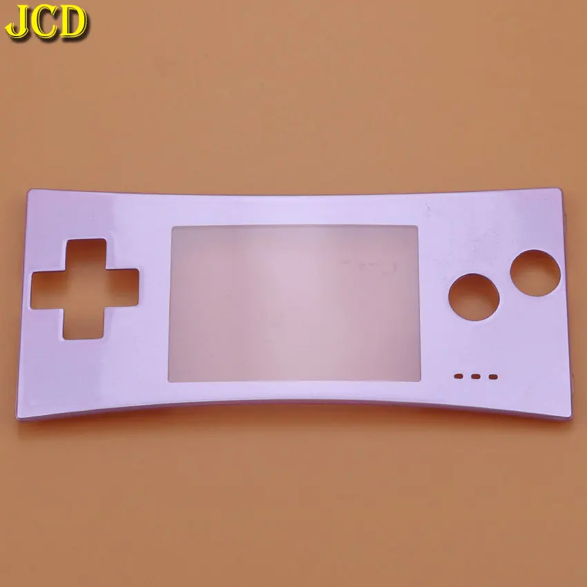 JCD 1 шт. Лицевая панель чехол Замена для Gameboy Micro для GBM передний корпус Ремонт Часть - Цвет: F