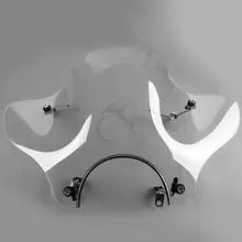 혼다 스즈키 야마하 크루저 vtr xv V-STAR 용 오토바이 윈드 실드 윈드 스크린 스크린(China)