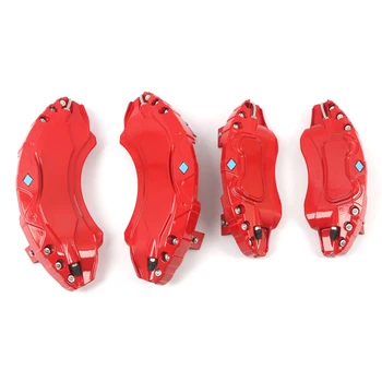 

for Toyota RAV4 2019 2020 Accessories Car Styling Red 3D Auto Car Disc Brake Caliper Covers Front & Rear for 18'' Wheel Hub Only