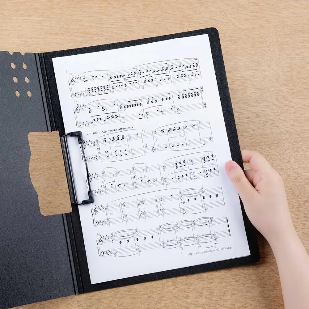Youpin Fizz Horizontal A4 Folder Matte Texture Portable Pad Portable Pen Tray Thicken Briefcase School Office Supplies portable folder
