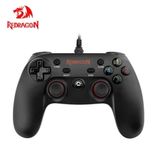 Redragon SATURN G807 Gamepad,Wired PC Game Controller,Joystick Dual Vibration, Saturn, for Windows PC,PS3,Playstation,Android