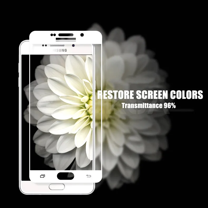 9D защитное стекло на Samsung Galaxy A3 A5 A7 J3 J5 J7 S7 телефон Закаленное стекло Защитная пленка чехол