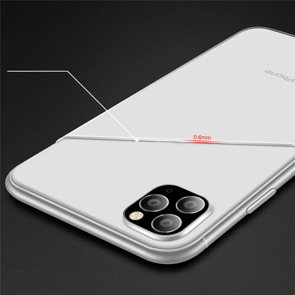 Lovebay прозрачный пластиковый твердый чехол для телефона для iPhone 11 Pro Max 7 8 6 6s Plus X XR XS Max прозрачный сплошной цвет PC задняя крышка Capa