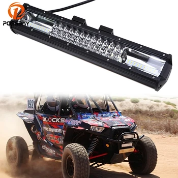 

POSSBAY Car LED Bar for Offroad Car 4WD Truck Tractor Boat Trailer SUV ATV 12V 24V Spot Flood Combo LED Light Bar Work Light