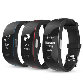 

Sport Smart Bracelet ECG+PPG Blood Pressure Heart Rate Sleep Monitor Smart Band Fitness Activity Tracker Watch for Android IOS