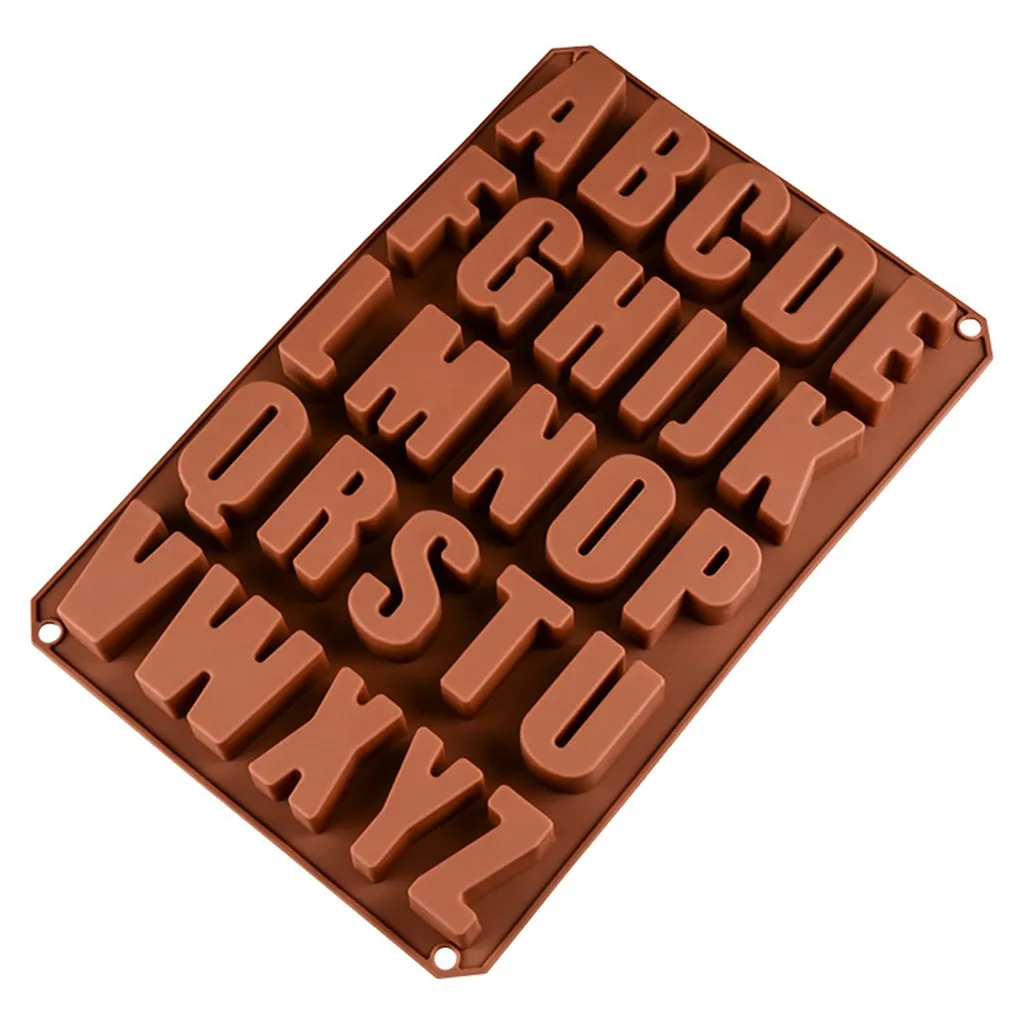 

New Hot Number Button Shapes Silicone Chocolate Mold DIY Baking Tools Non-stick Silicone Cake Mold Jelly Candy Mold#30